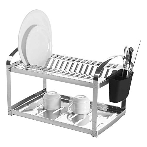 Escorredor Brinox Suprema inox para 16 pratos