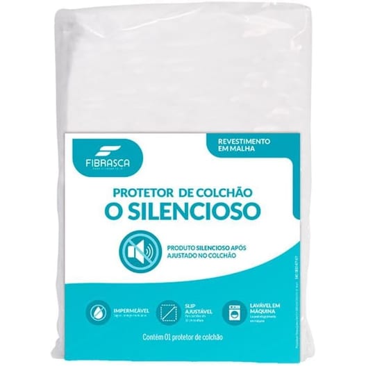 Protetor de colchão Fibrasca O Silencioso casal