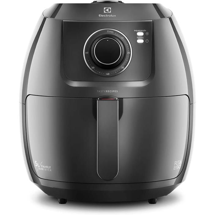 Air fryer Electrolux EAF50: cesto 5 L, cuba 6,5 L, 127 V