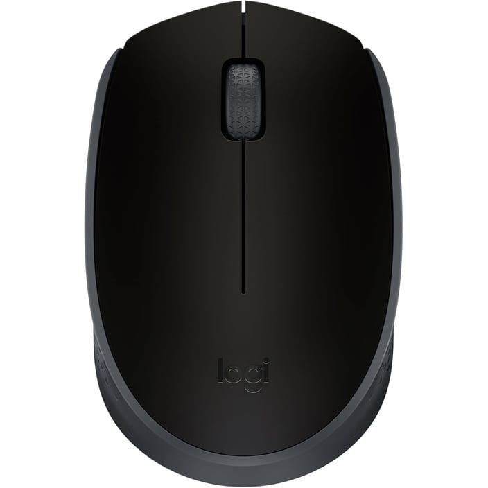 Mouse sem fio Logitech M170 preto